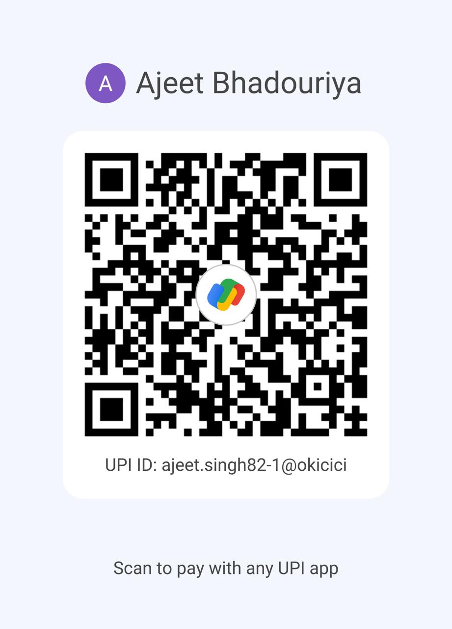 Donate via UPI